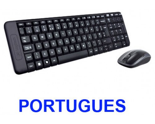 Teclado + mouse logitech mk220 wireless