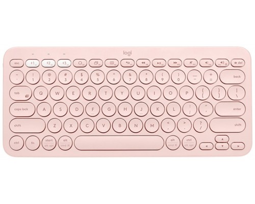 Teclado logitech k380 multi - device bluetooth rosa