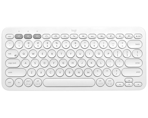 Teclado logitech k380 multi - device bluetooth blanco