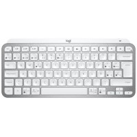 Teclado logitech mx keys gris palido