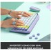 Teclado logitech pop keys daydream mint