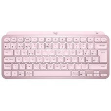 Teclado logitech mx keys mini rosa