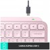 Teclado logitech mx keys mini rosa