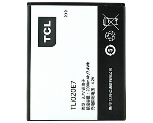 Bateria Alcatel One Touch C7 Tli020E7 2000mAh