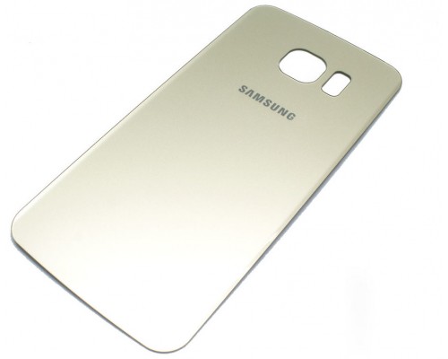 Carcasa Trasera Compatible Samsung Galaxy S6 Edge Oro