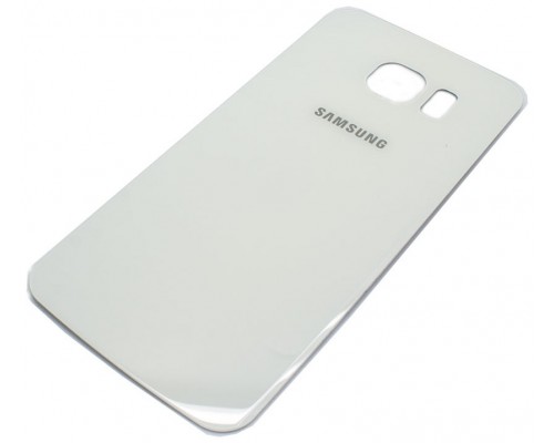 Carcasa Trasera Compatible Samsung Galaxy S6 Edge Blanco