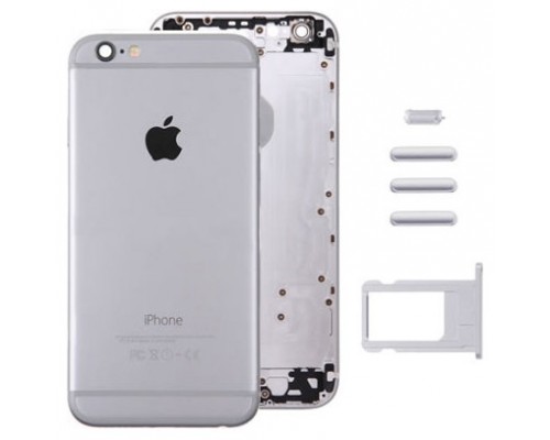 Carcasa Trasera iPhone 6 Plus Plata