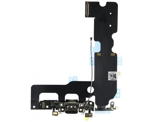 Flex Conector Carga Lightning Iphone 7 Plus Negro