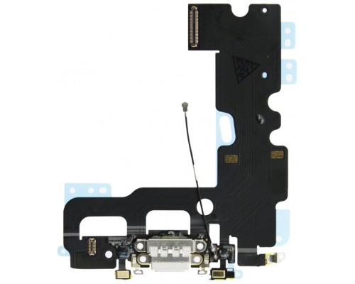 Flex Conector Carga Lightning Iphone 7 Blanco