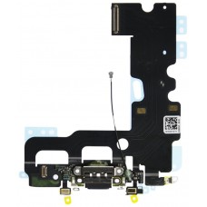 Flex Conector Carga Lightning iPhone 7 Negro