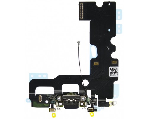 Flex Conector Carga Lightning iPhone 7 Negro