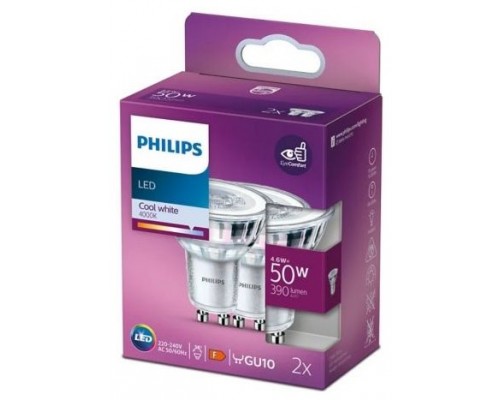 BOMBILLA PHILIPS LEDCL 50W 36D CW 2U