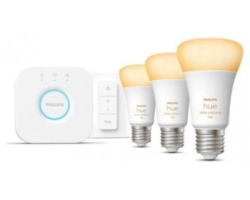 BOMBILLA PHILIPS KIT E27 WH 3UD REG