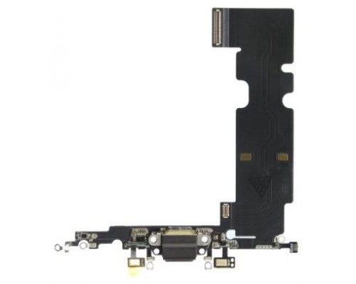 Flex Conector Carga Lightning Iphone 8 Plus Negro