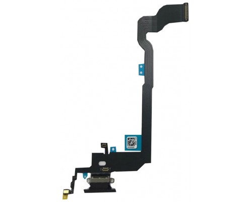 Flex Conector Carga Lightning Iphone X Negro