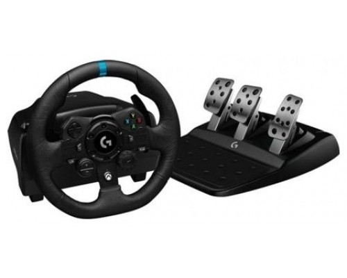 VOLANTE Y PEDALES  LOGITECH TRUEFORCE G923 PC XBOX NEGRO