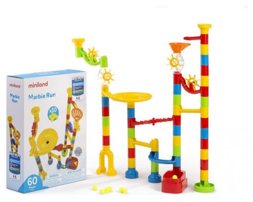 MARBLE RUN 60 PCS. MINILAND 94116