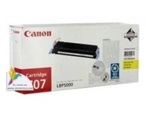 Toner canon amarillo cl707y 2.000pag lbp