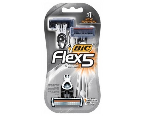 BIC-CUCHILLAS FLEX 5