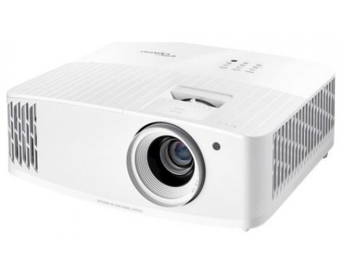 Optoma EH338 videoproyector Proyector de alcance estándar 3800 lúmenes ANSI DLP 1080p (1920x1080) 3D Plata