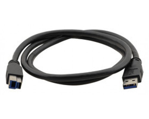 Kramer Electronics 6ft, USB3.0-A - USB3.0-B cable USB 1,8 m 3.2 Gen 1 (3.1 Gen 1) USB A USB B Negro