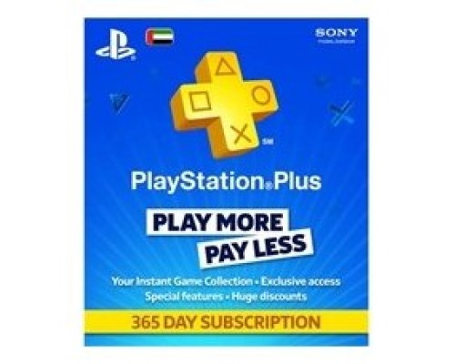 Tarjeta sony playstation plus card 365