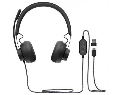 Auriculares con microfono logitech zone wired