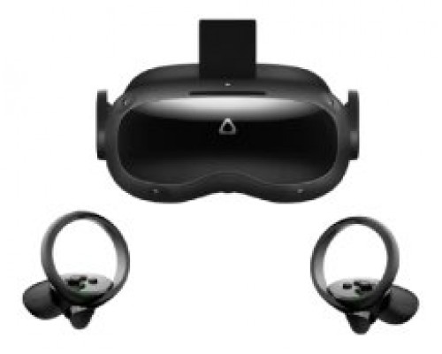 HTC VIVE Focus 3 Pantalla con montura para sujetar en la cabeza Negro