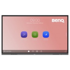 BenQ RE7503 Panel plano interactivo 190,5 cm (75") LED 400 cd / m² 4K Ultra HD Negro Pantalla táctil Procesador incorporado Android 11 18/7