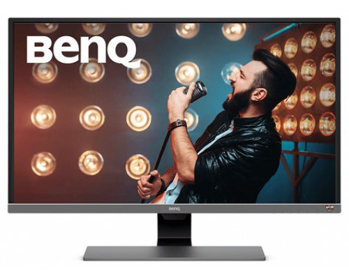 Benq EW3270U 80 cm (31.5") 3840 x 2160 Pixeles 4K Ultra HD LED Negro, Gris, Metálico