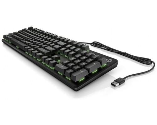 HP Teclado Mecanico Pavillion 550  Gaming LED RGB/cable Usb