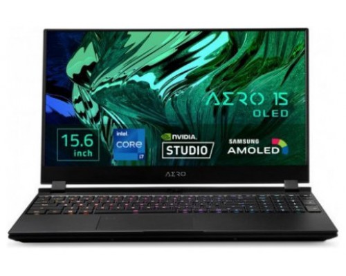 PORTATIL GIGABYTE AERO 15 OLED YD-73ES624SP i7-11800H 3080Q 16GB 1TB 15,6" W10P