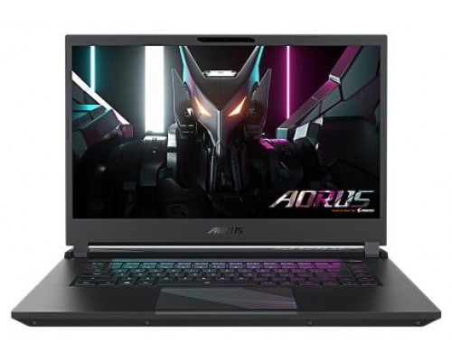 AORUS 15 9KF-E3ES383SD i5-12500H Portátil 39,6 cm (15.6") Full HD Intel® Core™ i5 8 GB DDR5-SDRAM 512 GB SSD NVIDIA GeForce RTX 4060 Wi-Fi 6E (802.11ax) FreeDOS Negro