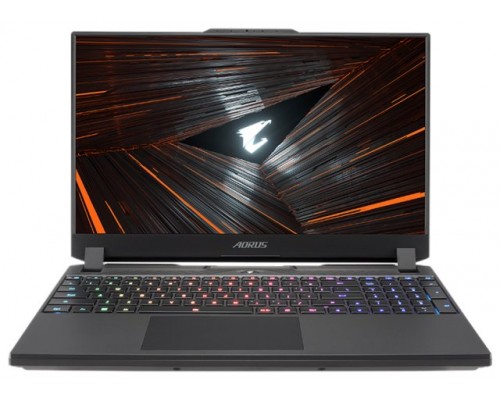 Gigabyte AORUS 15 i5-12500H Portátil 39,6 cm (15.6") Full HD Intel® Core™ i5 8 GB DDR5-SDRAM 512 GB SSD NVIDIA GeForce RTX 4060 Wi-Fi 6E (802.11ax) Windows 11 Home Negro