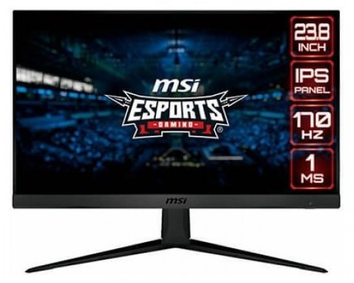 MSI G2412 pantalla para PC 60,5 cm (23.8") 1920 x 1080 Pixeles Full HD Negro