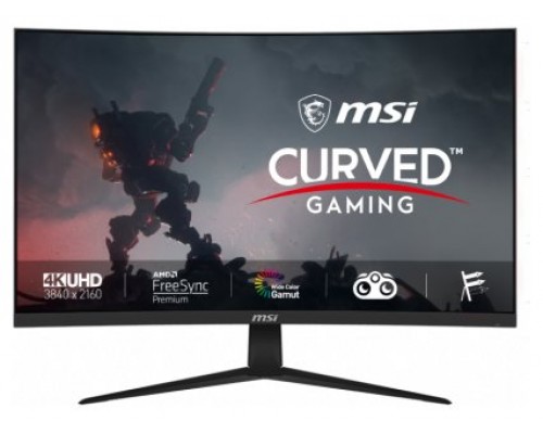 MSI G321CUV pantalla para PC 80 cm (31.5") 3840 x 2160 Pixeles UltraWide Full HD Negro