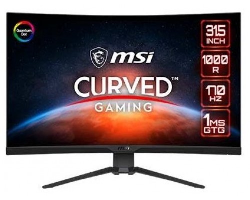 MSI MAG 325CQRF QD pantalla para PC 80 cm (31.5") 2560 x 1440 Pixeles Wide Quad HD Negro