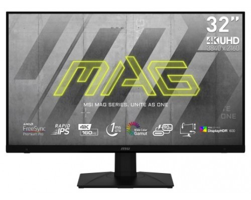 MSI MAG 323UPF pantalla para PC 81,3 cm (32") 3840 x 2160 Pixeles UltraWide Full HD Negro