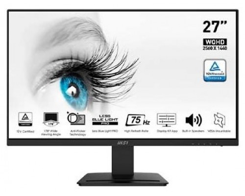 Monitor 27pulgadas msi pro mp273qv black