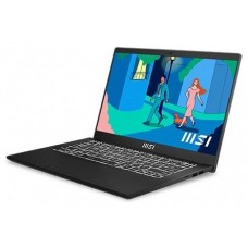 MSI Modern 14 C12M-052ES i7-1255U Portátil 35,6 cm (14") Full HD Intel® Core™ i7 16 GB DDR4-SDRAM 1000 GB SSD Wi-Fi 6 (802.11ax) Windows 11 Home Negro