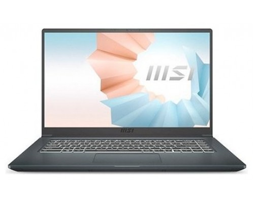 MSI PORTATIL MODERN 15 A5M-010XES. 15.6" FHD (1920*1080) 60HZ. RYZEN 5 5500U. AMD RADEON™ GRAPHICS. DDR IV 8GB (3200MHZ). 512GB SSD. FREE DOS.GRIS CARBON