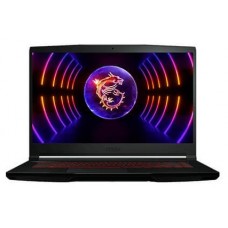 MSI PORTATIL THIN GF63 12VE-009XES. 15.6" FHD (1920*1080), 144HZ. ALDER LAKE I5-12450H. RTX 4050, GDDR6 6GB. DDR IV 8GB*2. 512GB SSD. SIN S.O. NEGRO.