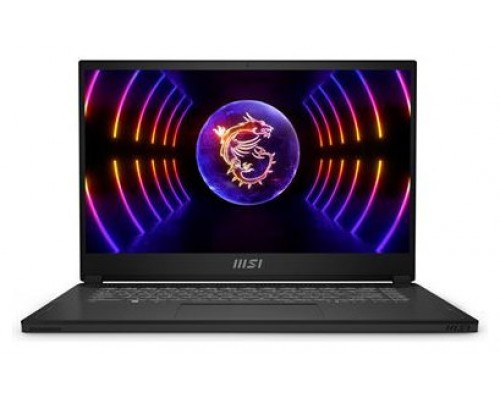 MSI PORTATIL STEALTH 15 A13VF-016ES. 15.6" FHD (1920*1080), 144HZ. I7-13620H. RTX 4060, GDDR6 8GB. DDR5 8GB*2. 1TB SSD. W11 HOME. NEGRO