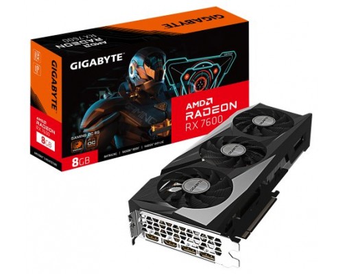 Gigabyte Radeon RX 7600 GAMING OC 8G AMD 8 GB GDDR6