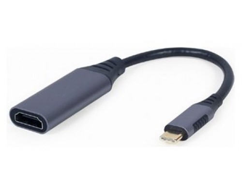 Gembird Adaptador USB Type-C a HDMI Gris