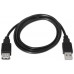 CABLE AISENS USB 2.0 TIPO A M-A H NEGRO 3.0M