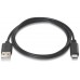 CABLE AISENS USB 2.0 3A TIPO USB-C M-A M NEGRO 2.0M