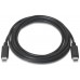 AISENS CABLE USB 2.0 3A TIPO USB-C M-USB-C M NEGRO 3.0M