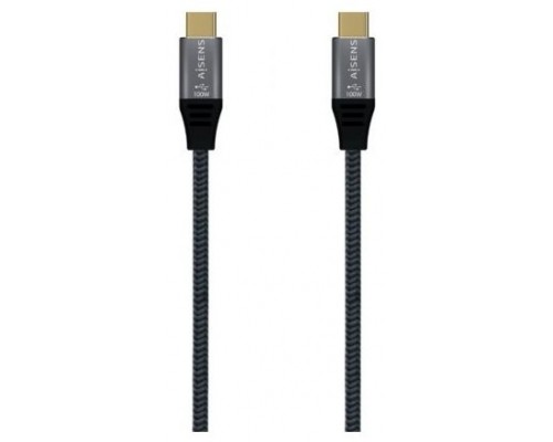 CABLE AISENS USB 3.2 GEN2X2 ALUMINIO 20 GBPS 8K USB-CM-CH GIS 1.0M