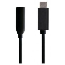 Aisens Conversor USB-C/M a Jack 3.5/H Negro 15Cm